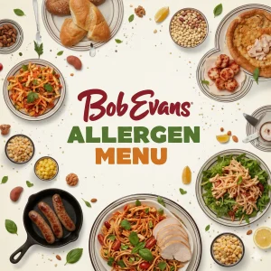 Bob Evans Allergen menu 2026