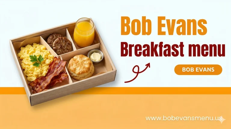Bob Evans Breakfast Menu