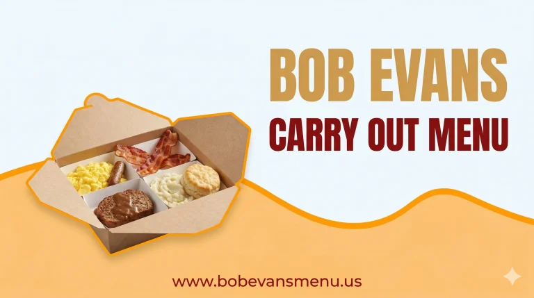 Bob Evans Carry Out Menu 2026