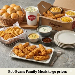 Bob Evans Family Meal to go prices