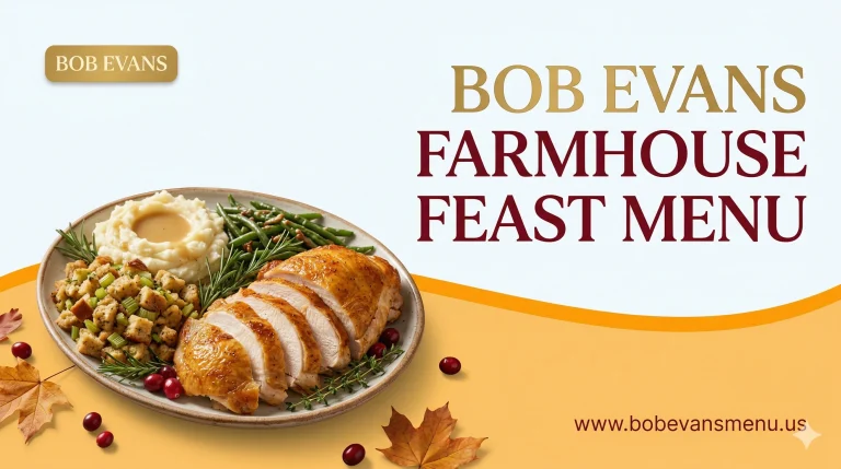 Bob Evans Farmhouse Feast menu 2026