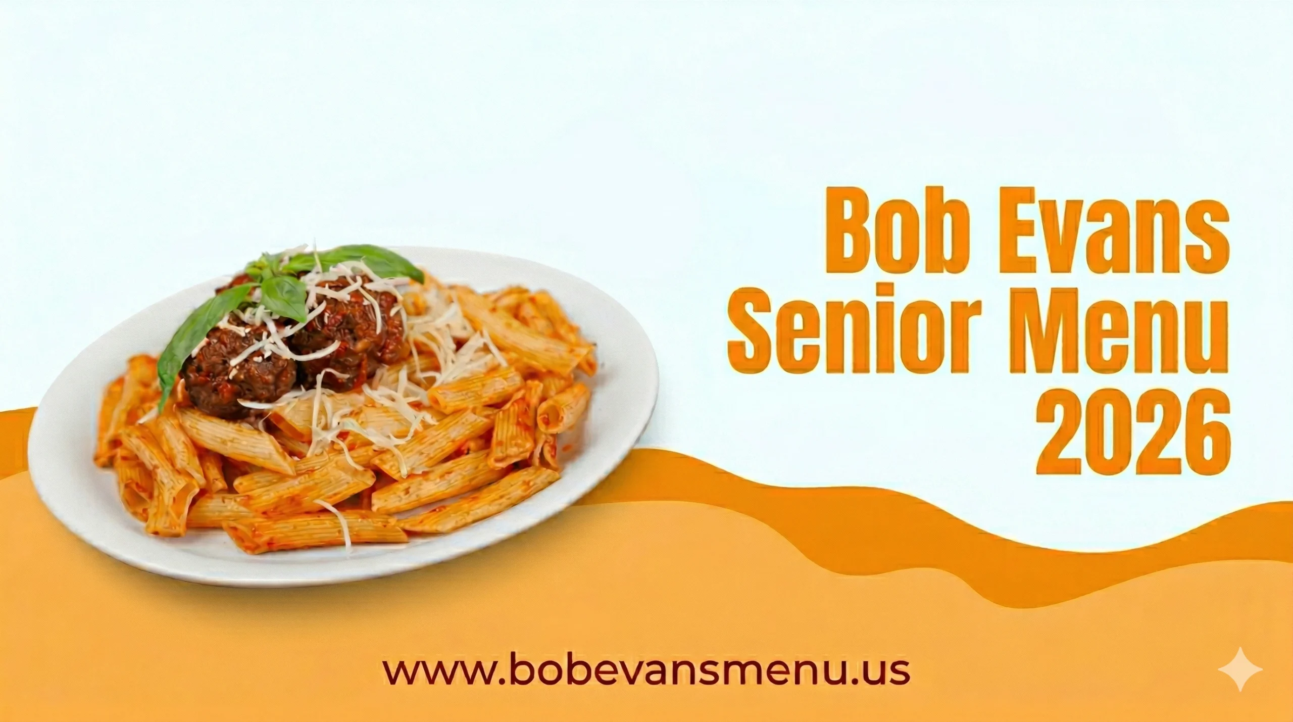 Bob Evans menu with prices for Seniors
