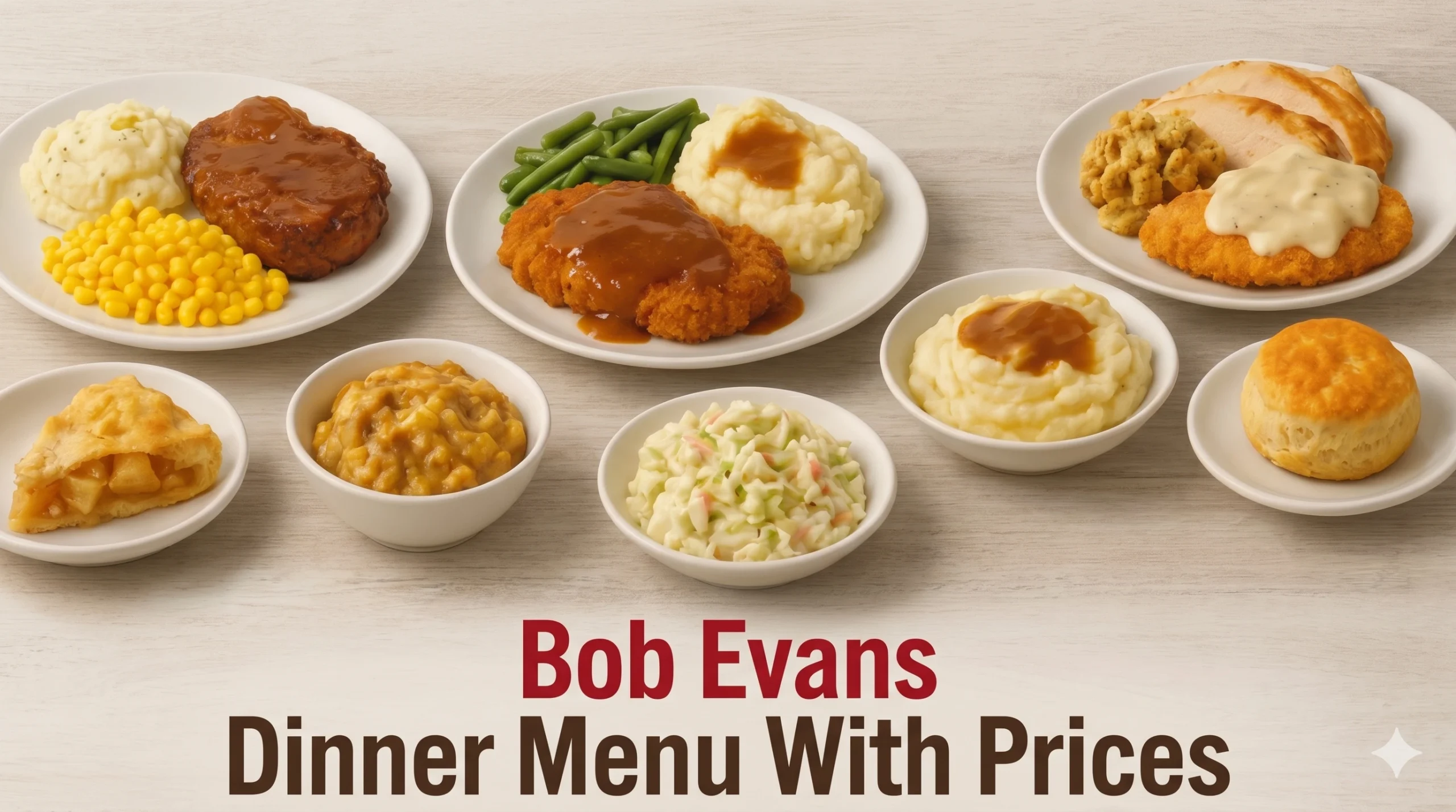Bob Evans Dinner Menu