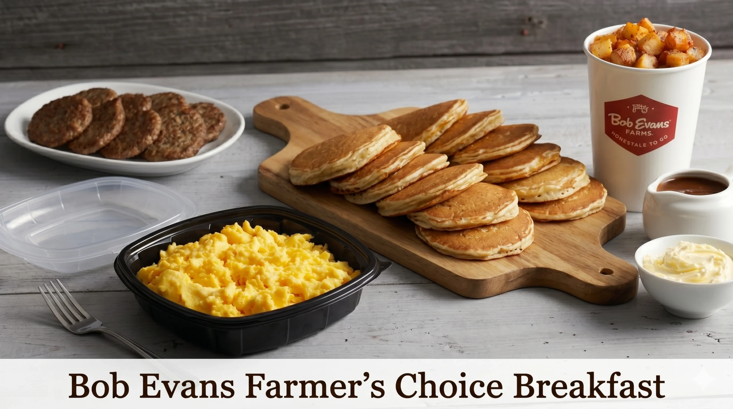 Bob Evans Farmer Choice family breakfast