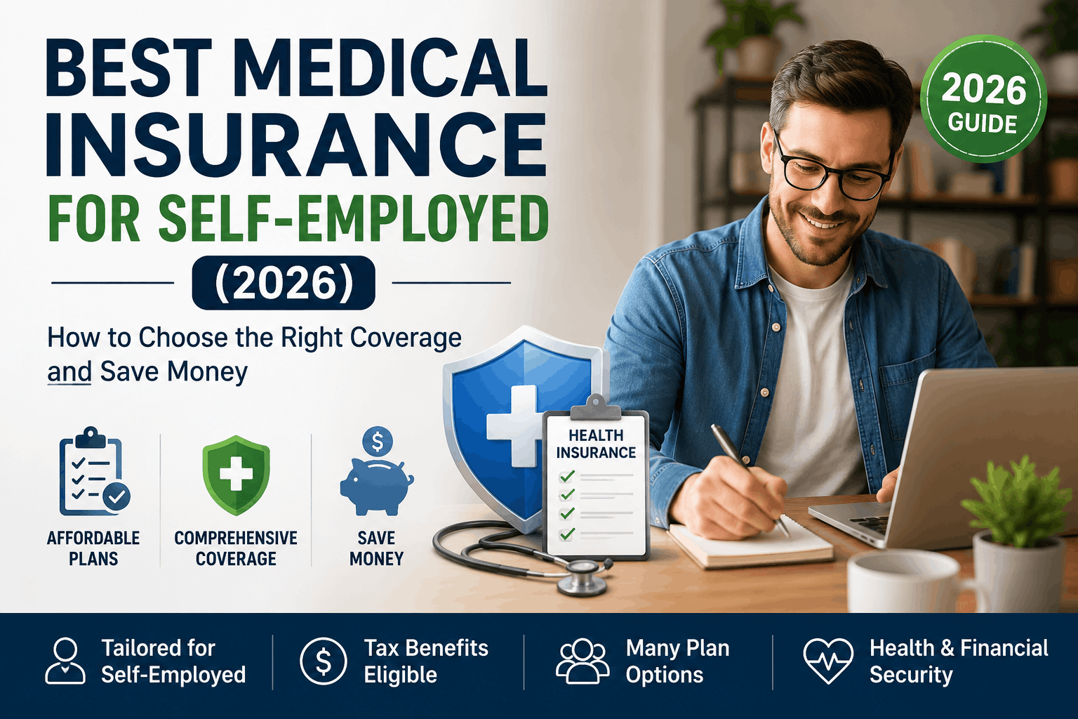  Best Medical Insurance for Self-Employed (2026): How to Choose the Right Coverage and Save Money