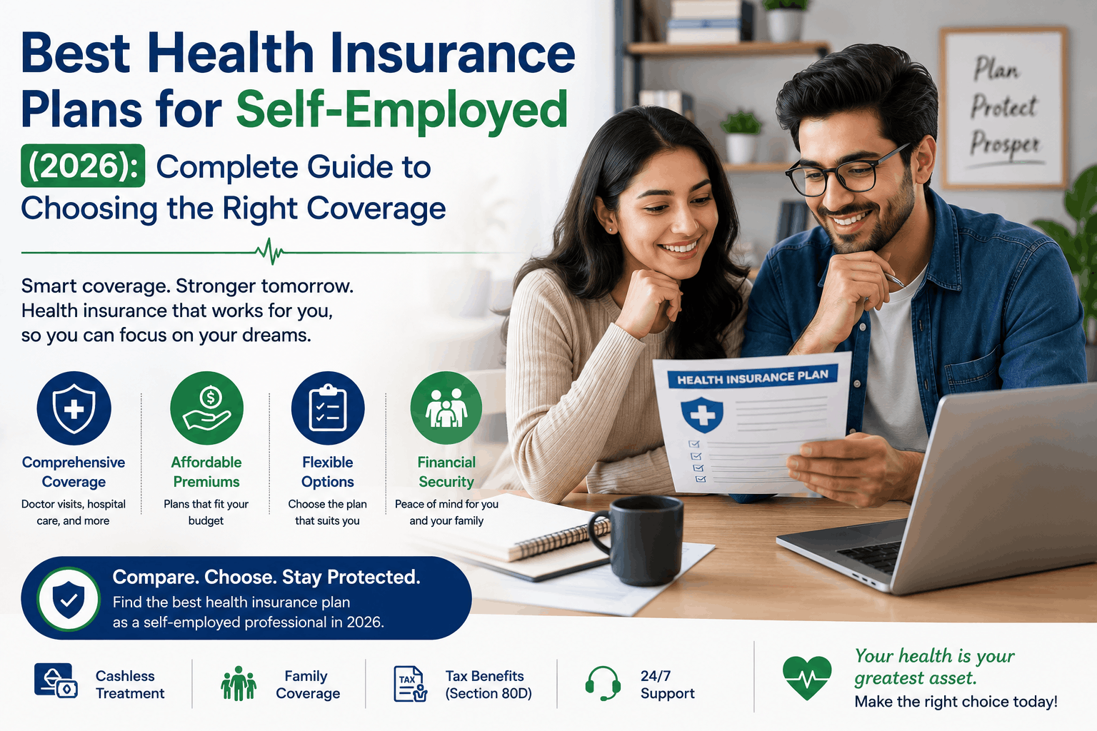 Best Health Insurance Plans for Self-Employed (2026): Complete Guide to Choosing the Right Coverage