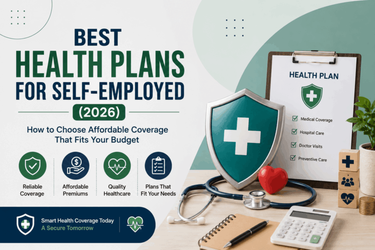 Best Health Plans for Self-Employed (2026): How to Choose Affordable Coverage That Fits Your Budget