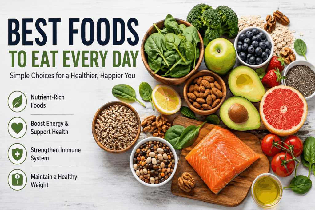Current image: Best Foods to Eat Every Day for Better Health  