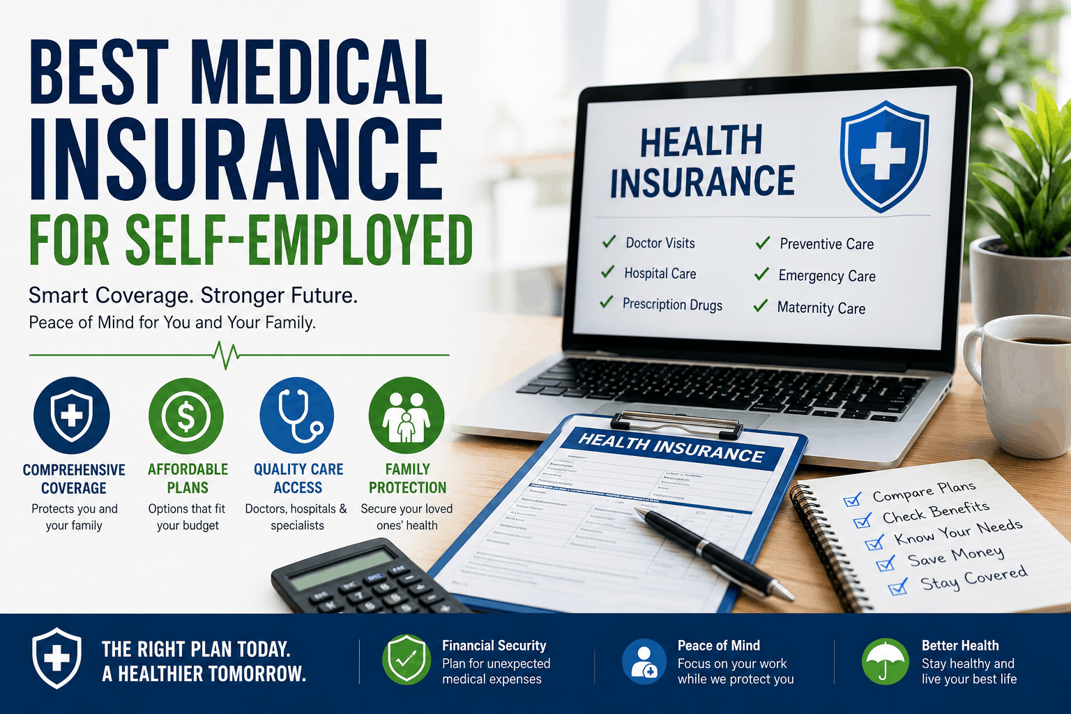 Best Medical Insurance for Self-Employed: How to Choose the Right Plan