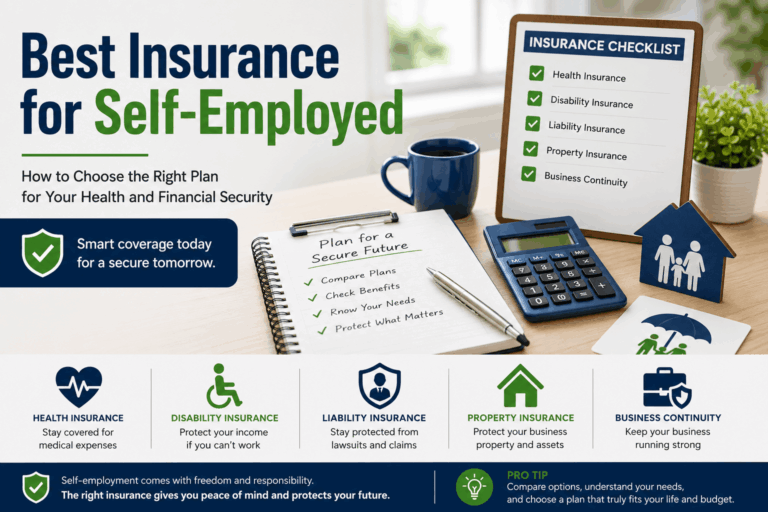 Best Insurance for Self-Employed: How to Choose the Right Plan