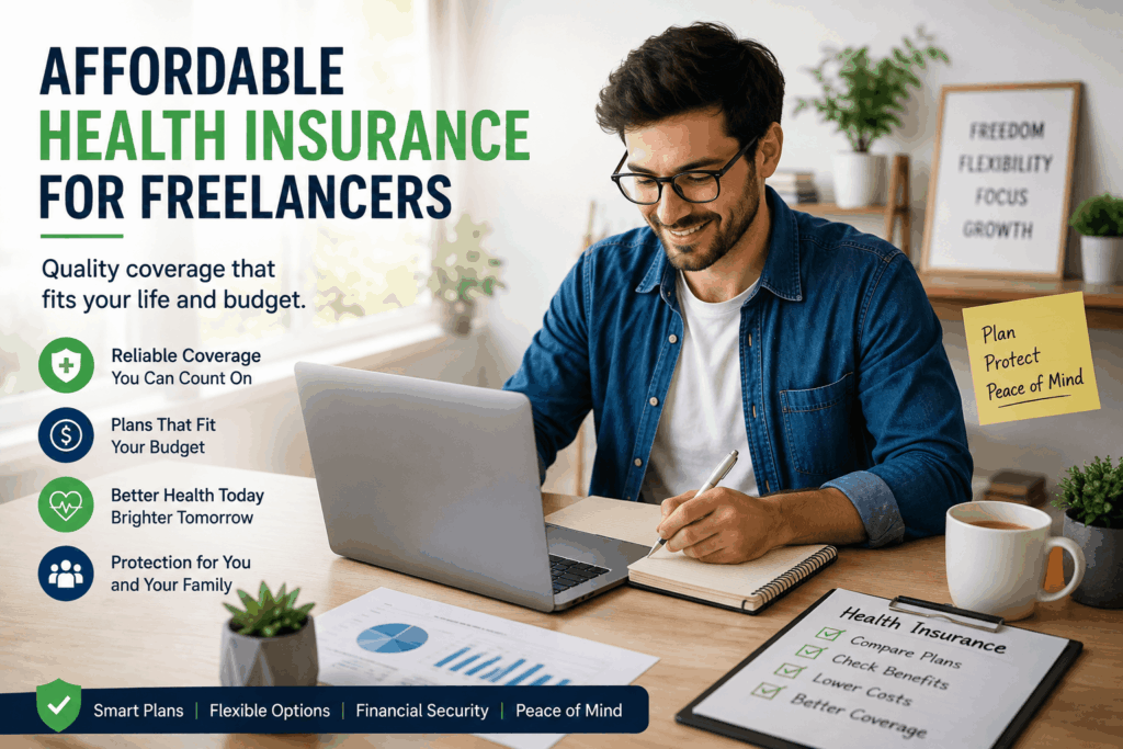 Current image: Affordable Health Insurance for Freelancers (2026): How to Find Quality Coverage Without Overspending