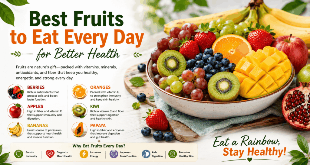 Current image: Best Fruits to Eat Every Day  