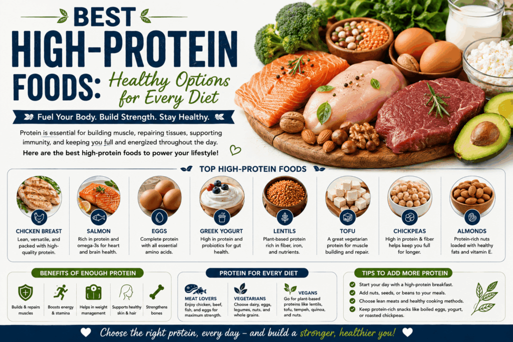 Current image: Best High-Protein Foods: Healthy Options for Every Diet