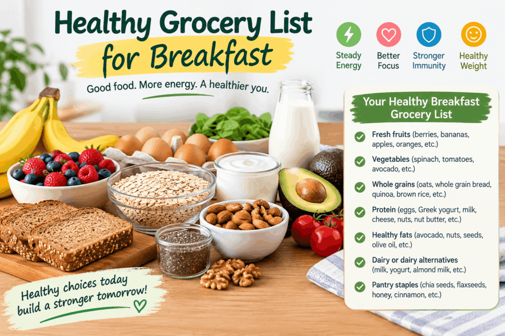 Current image: Healthy Grocery List: Simple Foods for a Balanced Diet