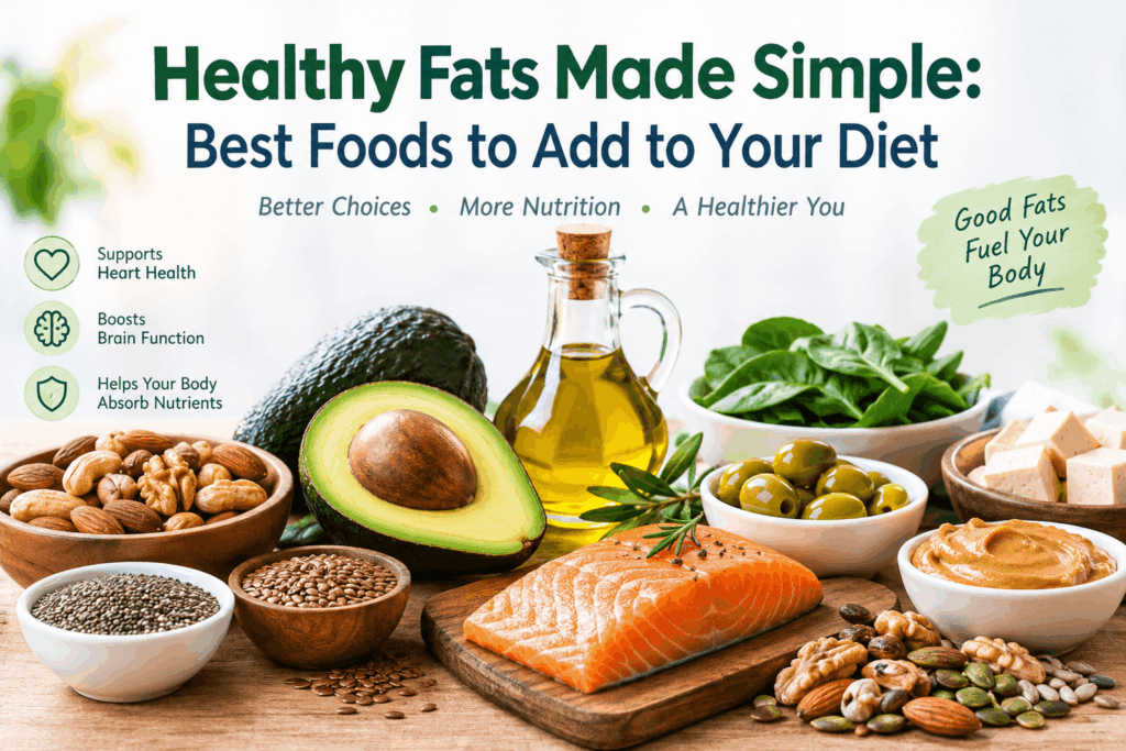 Current image: Healthy Fats Made Simple: Best Foods to Add to Your Diet