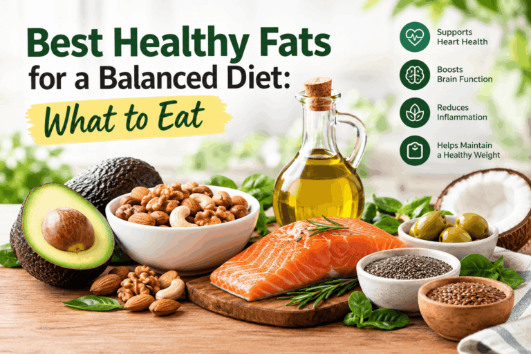 Best Healthy Fats for a Balanced Diet: What to Eat